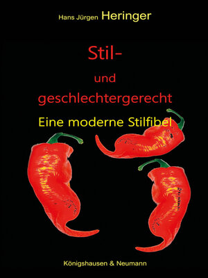 cover image of Stil- und geschlechtergerecht